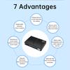 Portable UPS Power Supply 5V 9V 12V 15V 24V for Router Modem Camera For 18650 Battery Backup Uninterruptible Power Supply DC UPS