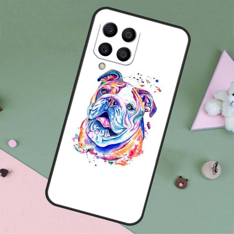 British Bulldog For Samsung Galaxy M11 M21 M31 M12 M13 M14 M15 M35 M34 M54 M33 M53 M32 M52 M06 M16 M55 Case
