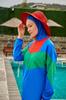 Muslimischer bescheidener islamischer Burkini-Strand-Schwimmanzug für Damen, Bademode, Hijab, Strandmode, Badeanzug 