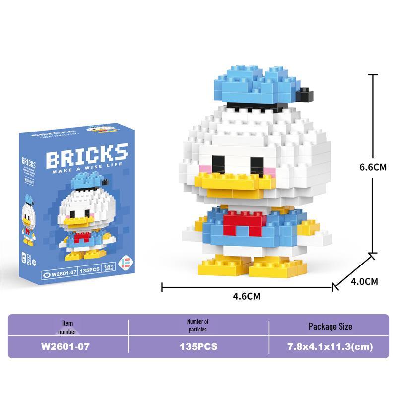 Santa Claus Micro Bricks Educational Toy - Compatible with LEGO, Building Blocks for Kids