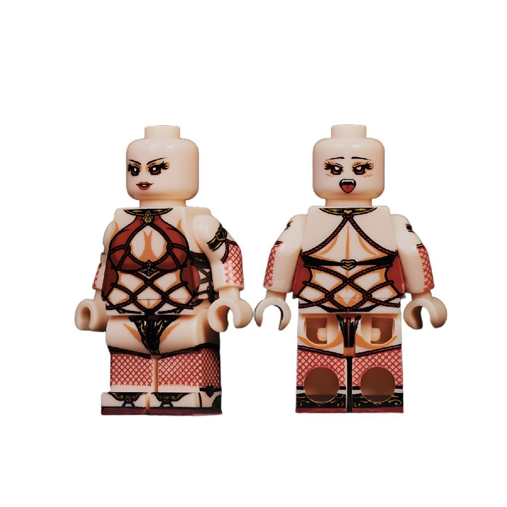 Third-party Figurine Three Kingdoms Series Romance Building Block Lv Bu Sun Quan Toy Compatibility