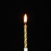 Birthday Candle Gold-plated Card Thread Candle Golden Small Candle Cake Decoration Candle for Baking