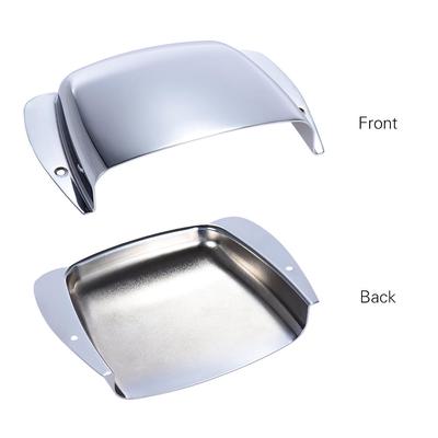 Short Steel Bridge Cover Protector for Jazz Bass Electric Bass Guitar Part