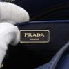 PRADA Galleria Tote Bag 2WAYShoulder Blue Safiano Women Used