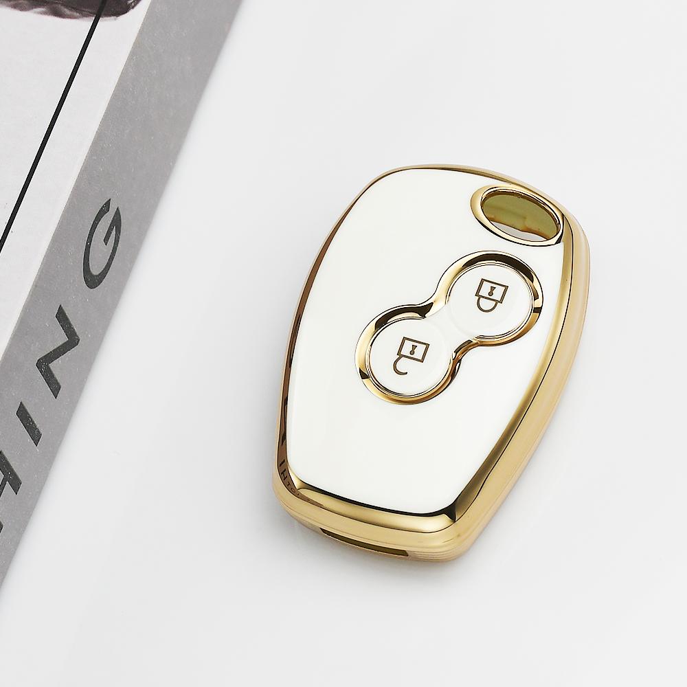 

2 Buttons Auto Keyless Car Key Cover Case Remote Shell Fob Bag for Renault Clio Scenic Megane Duster Sandero Captur Twingo Modus