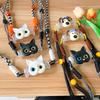 Cartoon Cat Dog Crossbody Rope, Mobile Phone Case Back Clip, Adjustable Anti-Drop Cute Wind Neck Anti-Lost Lanyard