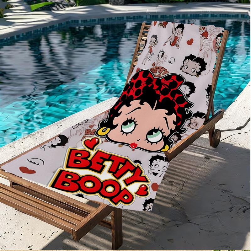 Doll Print Beach Towel, Versatile Lightweight Absorbent Beach Towel for Pool Surf Yoga Bathroom, Perfect Birthday Holiday Gift