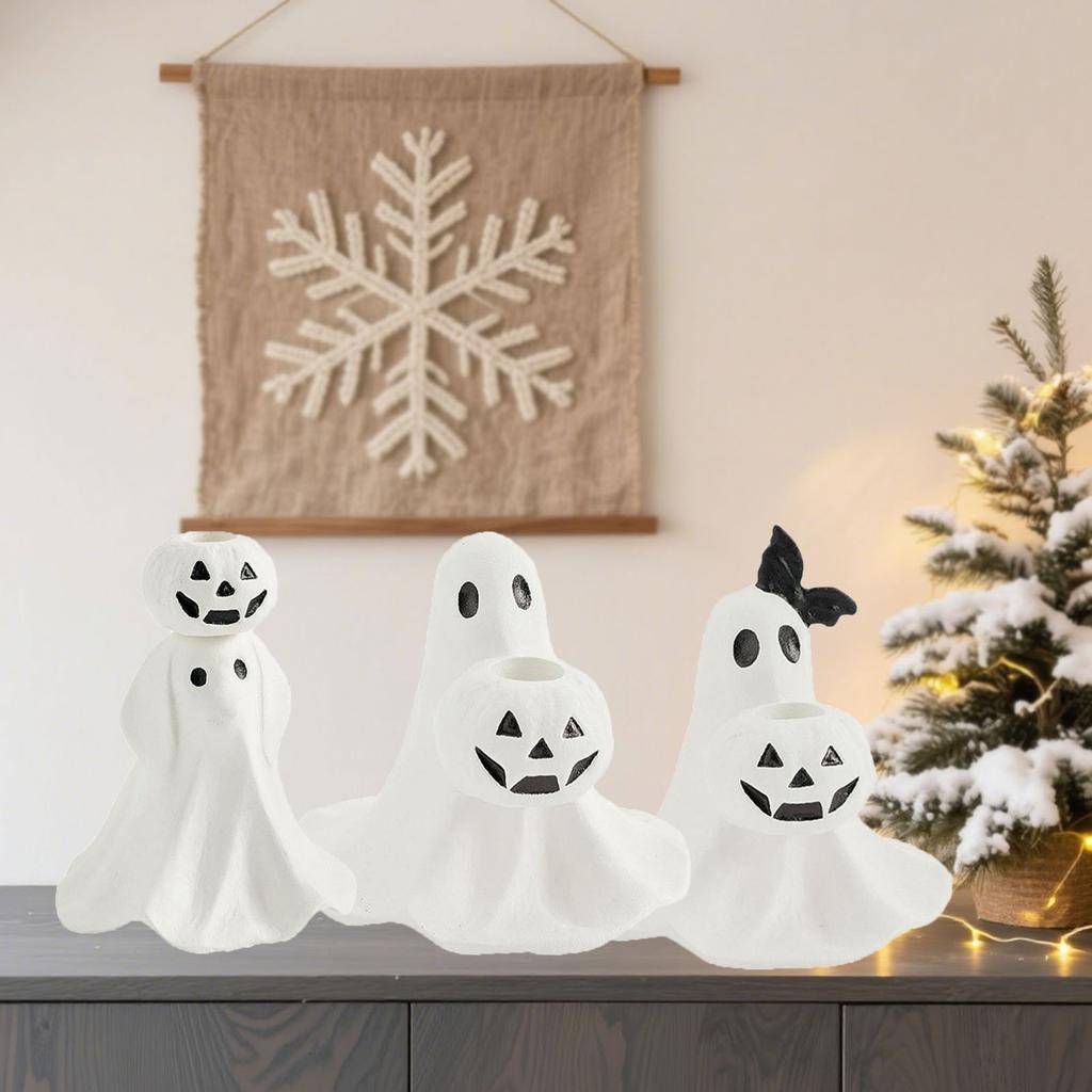 Candle Holder, The Best Gift For Halloween, The Candle Hole Is Separated By Aluminum Sheet