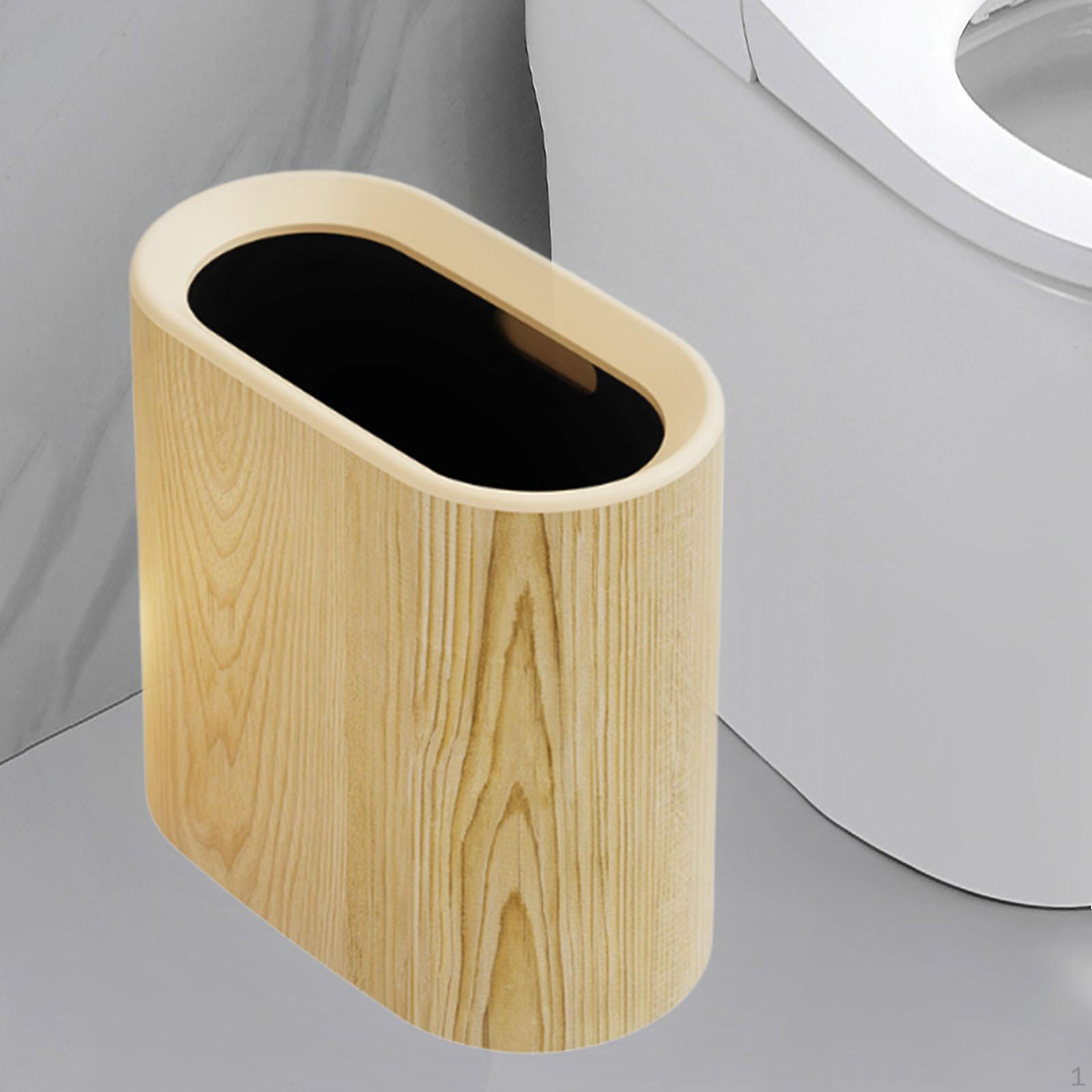 

Бытовая мусорная корзина, корзина для отходов в туалете, мусорное ведро для использования в спальне without Lid