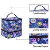 Holds 30 Bottles and Nail Lamp Nail Polish Storage Bag Essential Oil Storage Box  Makeup Carrying