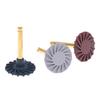 1/6Pcs Dental Rubber Polisher Composite Resin Bending Machine Polishing Head Spiral Flex Brush Burs Dentistry Polishing Tools