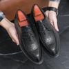 Hot Sale Casual Leather Shoes for Men Anti-Slip Outdoor Oxford Shoes Classic Sneakers New Fashion Leisure Man Formal Dress Shoes