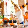 Plastic Halloween Witches Pot Set With Rustproof Metal Stands For Scary Party Centerpieces And Kitchen Decors