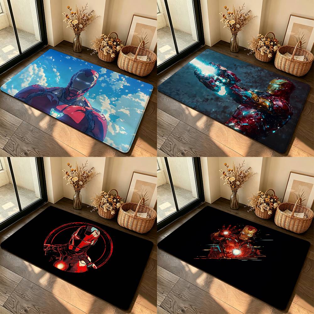 Cool I-Iron Man-S Carpet Bathroom Anti-slip Mat Door Mat Home Decoration Mat Entrance Door Mat Scratch-resistant Door Mat