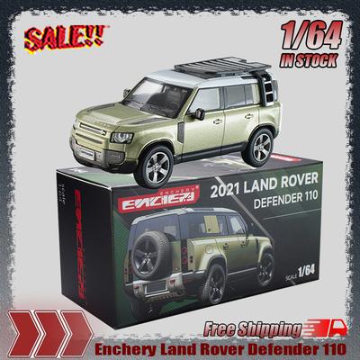 In Stock Enchery 1:64 Land Rover Defender 110 Simulation Alloy Miniature Die-cast Car Model Customized Toys Collection Gifts
