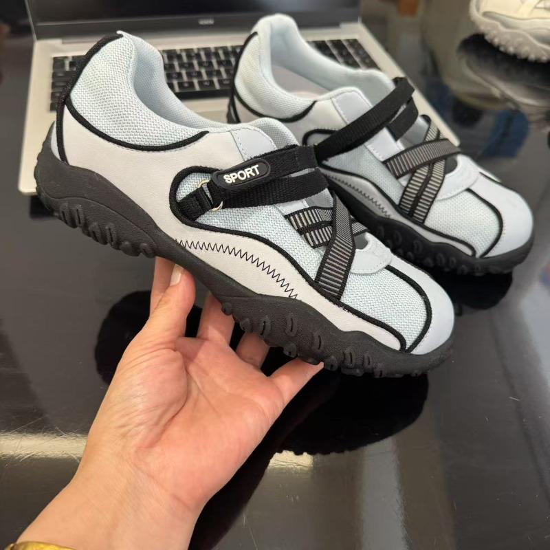 Height-increasing ballet sandals women's summer new breathable sports Mary Jane shoes platform casual