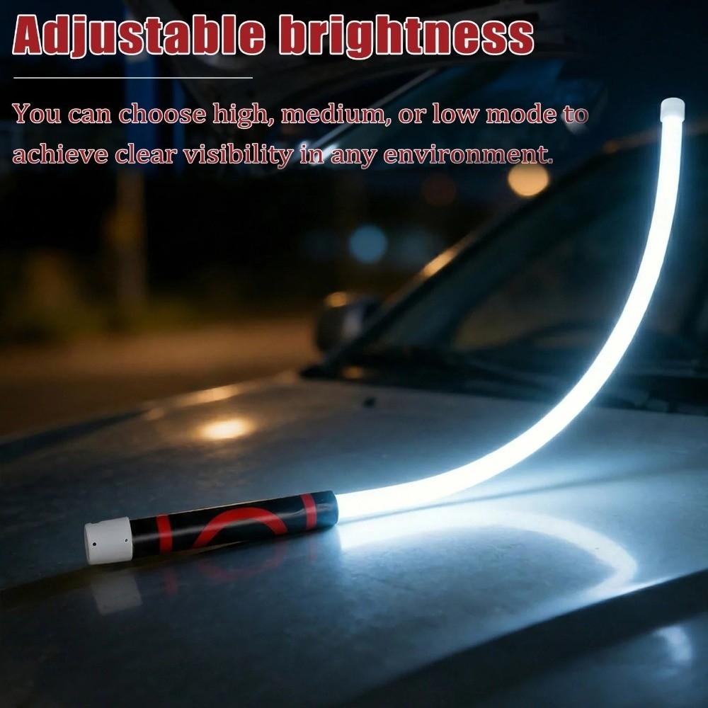 3 Brightness Modes LED Flashlight Stick 27Inch LED Work Lights Bendable LED Light Car Repair