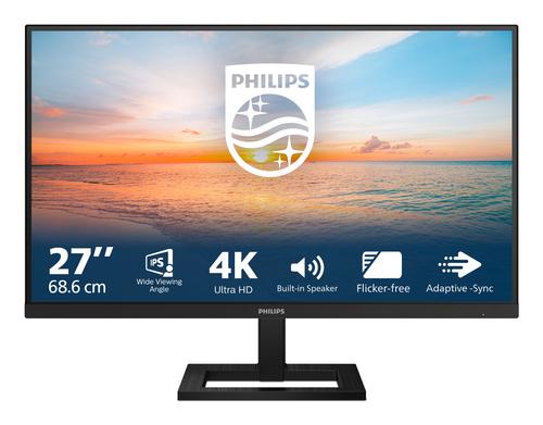 Monitor Philips 27" 4K Led 27E1N1800Ae Czarny