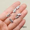 20 Vintage Silver Elephant Pendants, Small Hole Beads, Bead Beads, Scattered Beads, Interval Beads, Decorative Beads, Handicraft