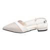 European Station Sandals 2025 New Summer Half Baotou with Elegant Fairy Pointed Versatile Women's Flats