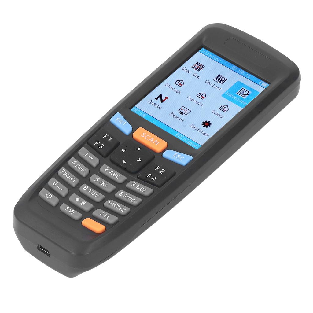 Wireless Barcode Scanner 2.4GHZ Portable 2.8 Inch Color Screen 2D Bar Code Reader