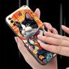 Phone Case For Oneplus 13R 12R 10R 13 12 11 10T Nord N100 N10 Z N30 CE 3 2 2T Pro Lite 5G Soft TPU Cover Animal Cat Tattoo Capas