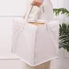 Dreieck Stoff Hänger Aufbewahrungstasche Mit Griff Faltbar Kleiderschrank Organizer Für Hängende Kleidung Organizer Tasche D2N5
