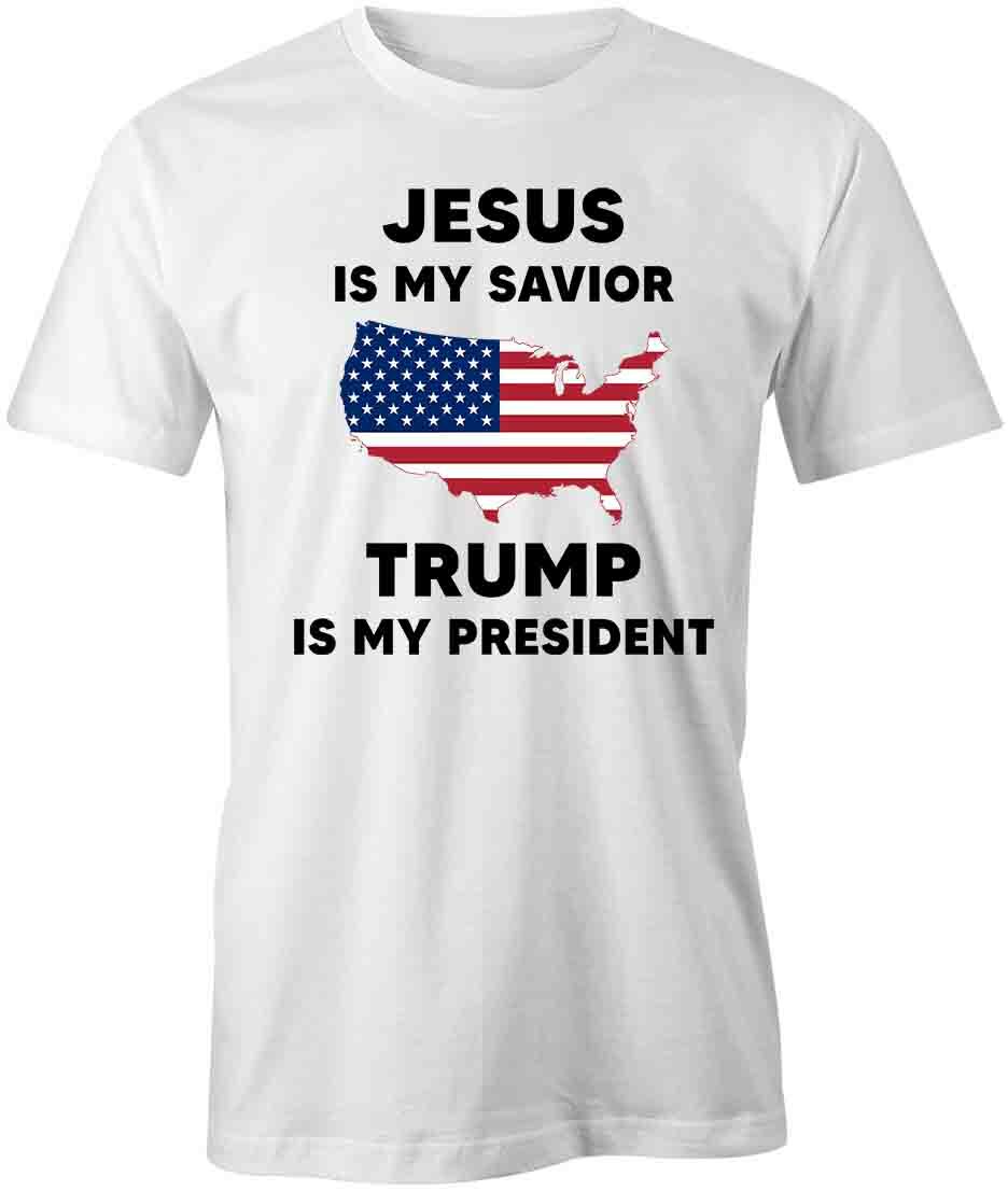 TRUMP IS MY PRESIDENT TShirt Tee Short-Sleeved Cotton CLOTHING S1WCA592 XXL