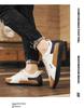 2026 Men's Waterproof Leather Slip-on Loafers: Casual, Non-slip, Soft Sole Board Shoes