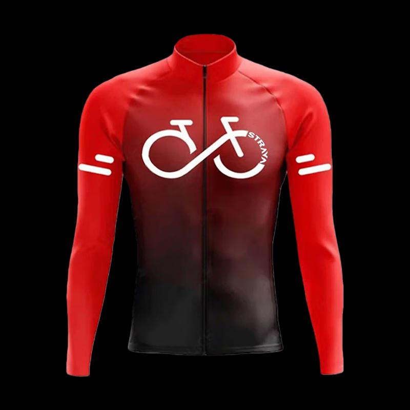 MILING Unisex Quick-Dry Long Sleeve Cycling Jersey