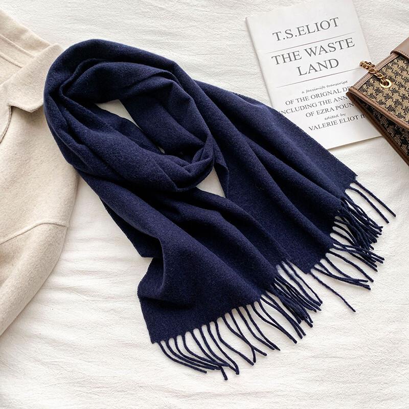 

Tri-polar Tassel Cashmere Wool Scarf and Shawl