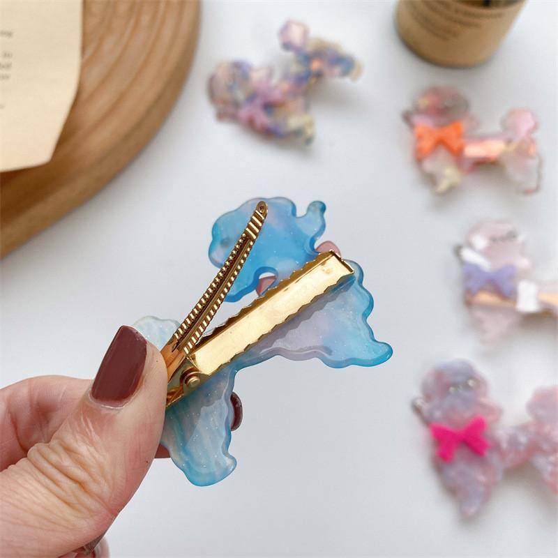 Stylish Acetate Hair Clip For Women In Vibrant Colors Perfect For Summer Fashion