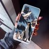 Penguins Love At The North Pole Phone Case For Samsung Galaxy A12 A52S A42 A32 A22 A51 A50 Note 20 Ultra 10 S10 Plus A71 A70 A31