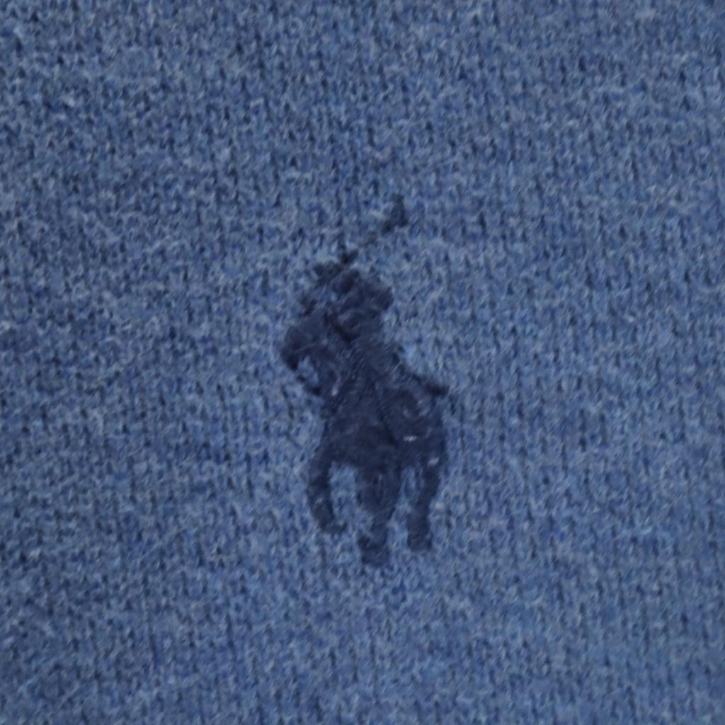 Polo Ralph Lauren Long Sleeve Half Zip Knit M Blue Men's Used