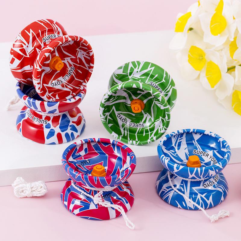 Metall-YOYO für Kinder - Burst Rotation Legierungsspielzeug für Jungen, Wettkampfqualität