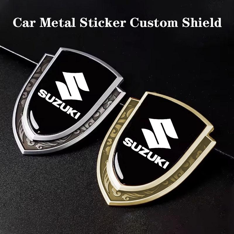 3D Badge Sticker Car Fender logo Rear Trunk Sticker for Suzuki Grand Vitara ALTO Ciaz IGNIS Jimny Jeemny Car Accessories Sticker