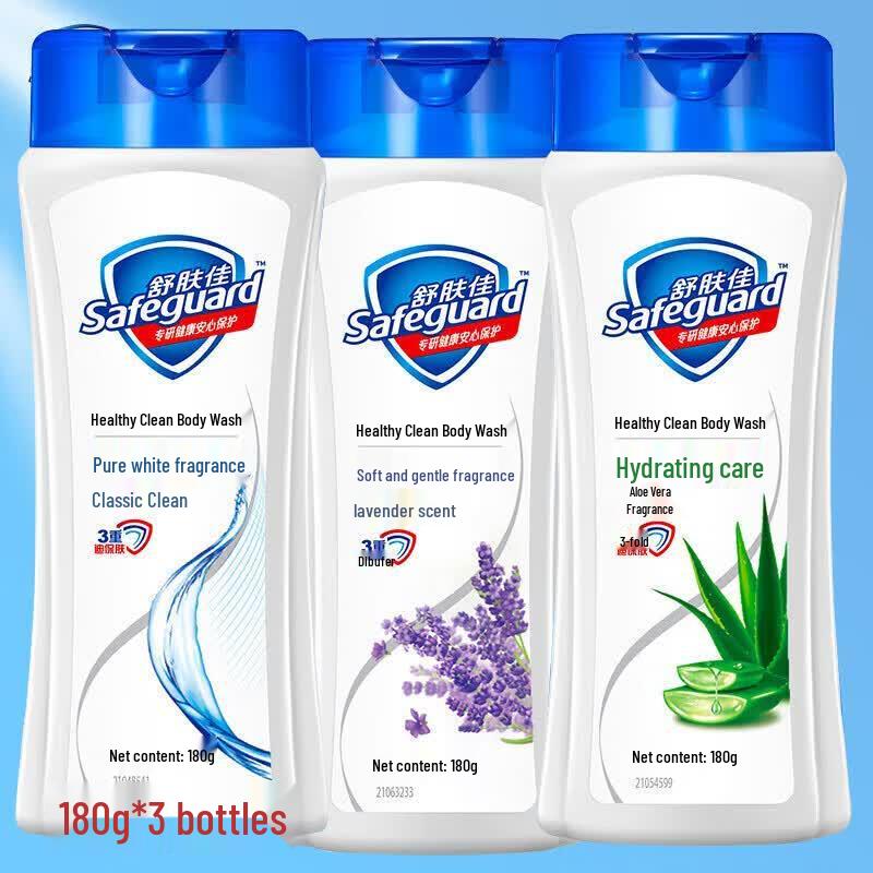 Safeguard Classic Moisturizing Shower Gel 3-Pack