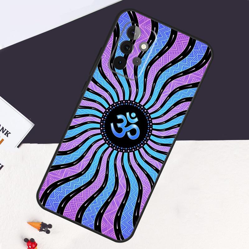 

OM Yoga GOA Zen Symbol Case For Samsung Galaxy A13 A35 A15 A55 A53 A33 A36 A56 A26 A16 A22 A32 A52 A54 A34 A05 A06 Samsung A12