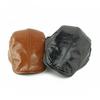 Men Women PU Leather Beret Hat British Retro Flat Cap Autumn Winter Warm Peaked Cap Fashion Newsboy Cabbie Hat Casual Adjustable Duckbill Cap
