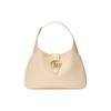 Aphrodite Double G Gold Logo Adjustable Shoulder Strap Leather Tote Bag Women Handbags Ivory 726274-AAA9F-9004