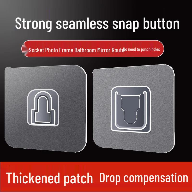 

Крючок-мать и дитя, прочный, самоклеящийся, без гвоздей, полка для хранения - Бесследный прозрачный настенный стикер-фиксатор 5 Sets