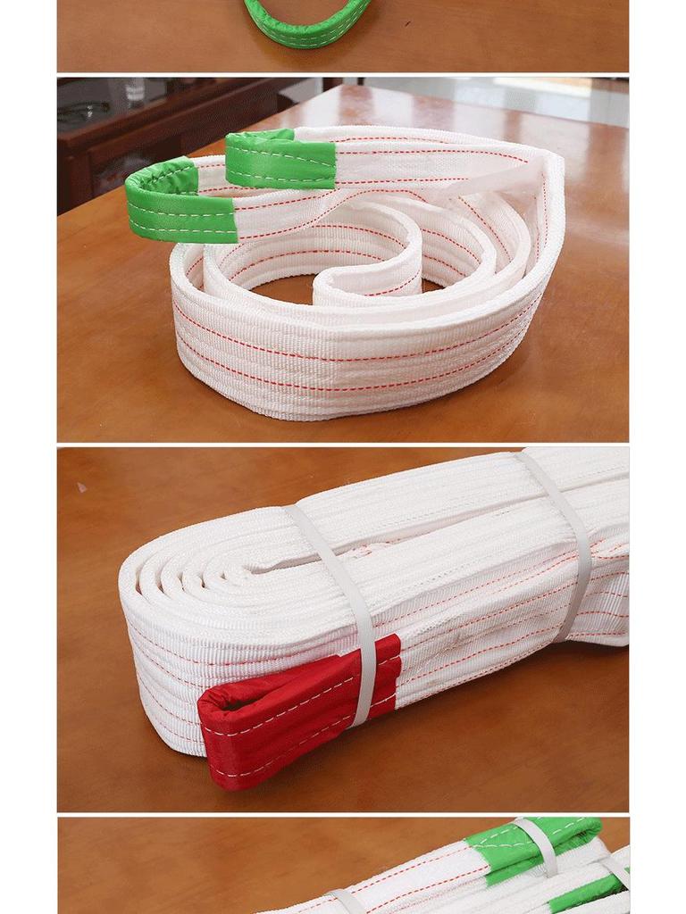 Nationaler Standard Flacher Nylon-Kranseil: 2/3/5/10 Tonnen Gabelstapler & Auto Abschleppseil