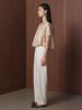GANISONG Pottery Volume Pants_Ivory