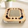 Cat Scratch Pad Cardboard Scratcher Interactive Pet Scratch Toy with 2 Bell Balls Track for Indoor Play Protecting Furniture