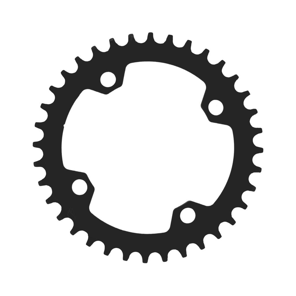 Bicycle Chainring Aluminum Alloy 104 BCD 36T Round Single Bike Narrow Wide Chainring for Road