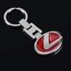 Luxury Car Keychain Car Keychain Gift Logo Emblem Key Ring For Lexus F SPORT ES RX NX LS UX LM LX GX LC RZ IS CT GS RC HS LBX