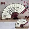 8-Inch & 10-Inch Double-Sided Chinese Ink Painting Folding Fan for Men and Women
