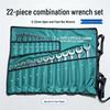 22-Piece High Carbon Steel Mirror Wrench Set (6-32mm) for Auto & Mechanical Repair