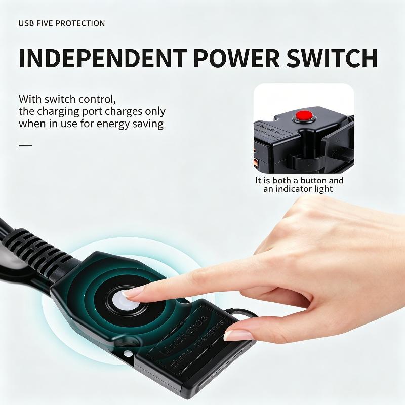 Waterproof Dual USB Charger for Motorcycle Electric Bike Scooter Quick Charge Adapter for Outdoor Riding