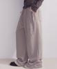 OAFISH Floral Hotfix Layered Sweatpants, Gray